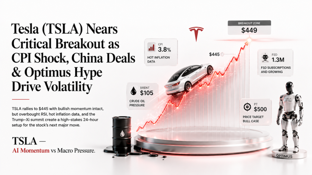 Tesla (TSLA) Market Outlook May 12, 2026 | Technical Analysis, Trade Setup & News