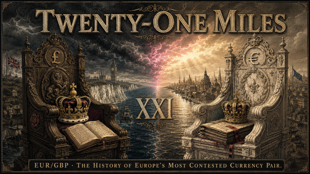 Twenty-One Miles: The EUR/GBP Story — How the World’s Richest Cross-Border Rivalry Became the Most Traded Dollar-Free Pair on Earth | Capital Street FX