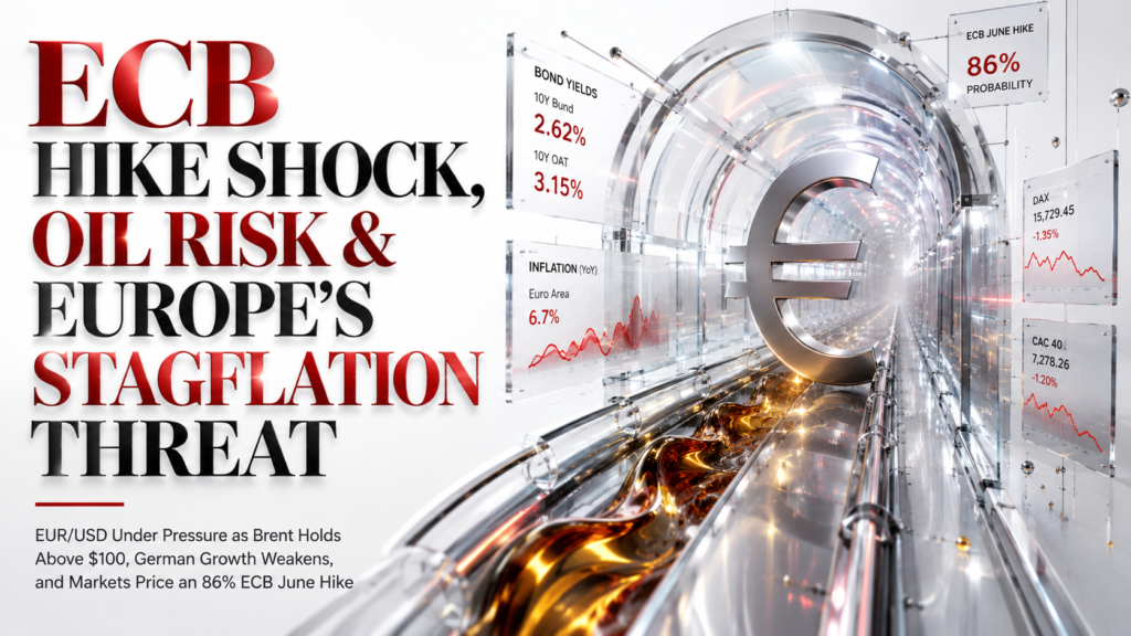 ECB Hike Shock, Oil Risk & Europe’s Stagflation Threat