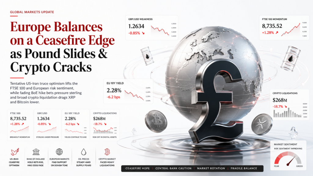 Generated image Global markets update navigating volatility