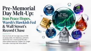 Iran Peace Bid, Warsh's Hawkish Pivot & Pre-Holiday Rally with forex, stocks, oil and gold data