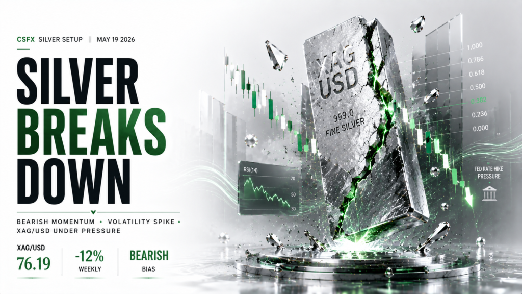 Silver (XAG/USD) Trade Setup — May 19, 2026 | Full Technical & Fundamental Report