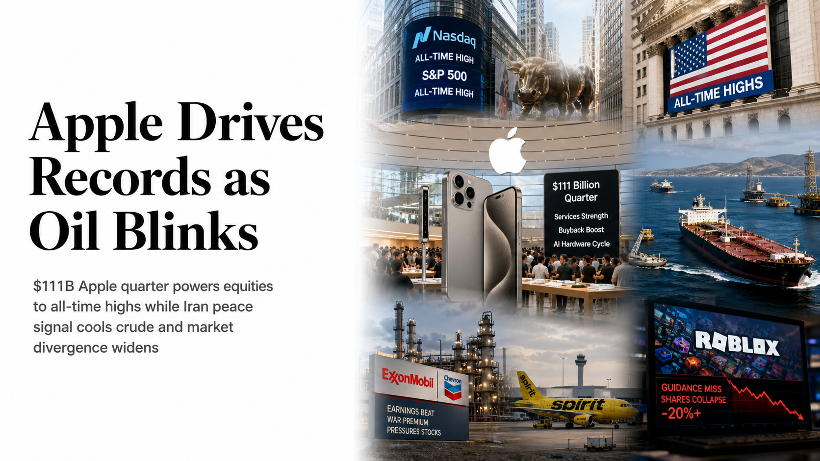 us closing session forex and cfd technical analysis showing apple earnings rally oil pullback and sp500 record high