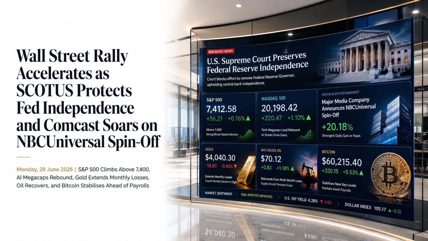 Wall Street Rally Accelerates a