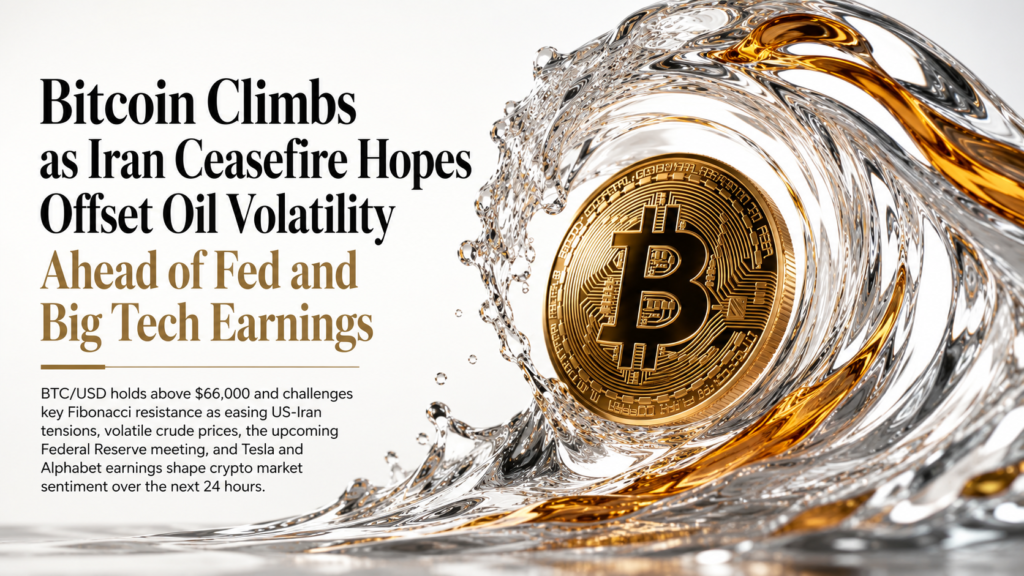 BTCUSD Trade Idea Today | Bitcoin Technical Setup, US-Iran Oil Shock & Fed Positioning | Capital Street FX Research Desk · 21 July 2026