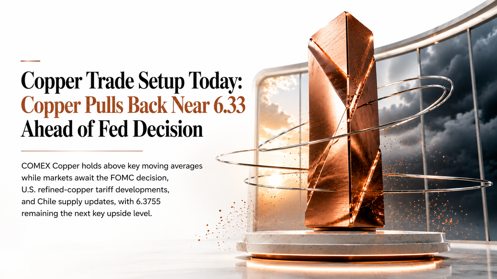 Copper Trade Setup Today Copper Pulls Back