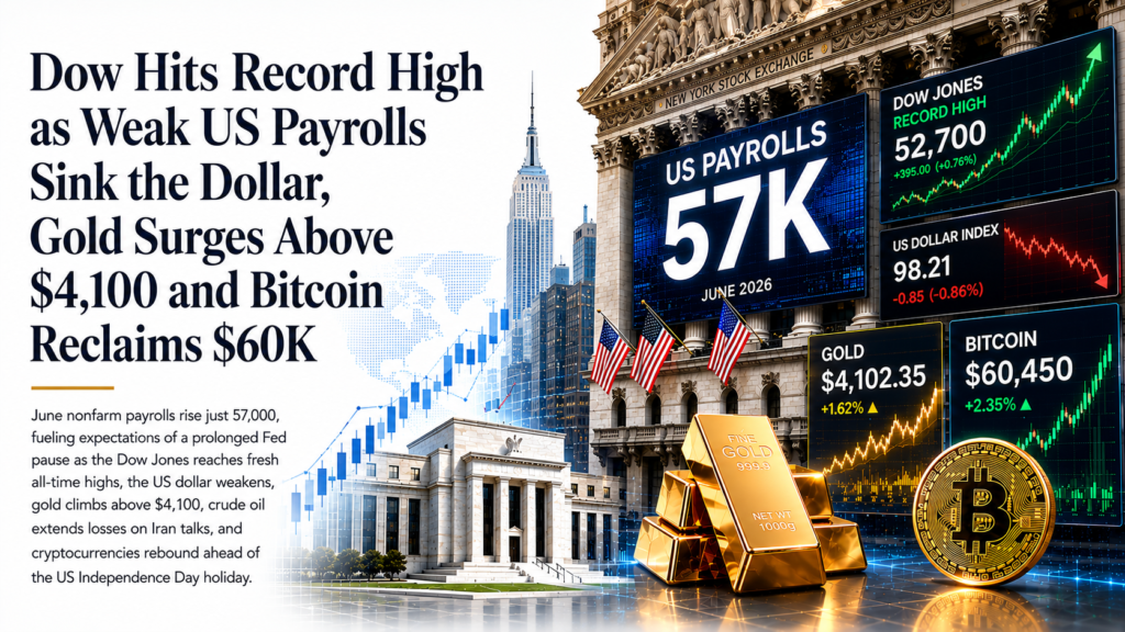 Dow Hits Record Highs