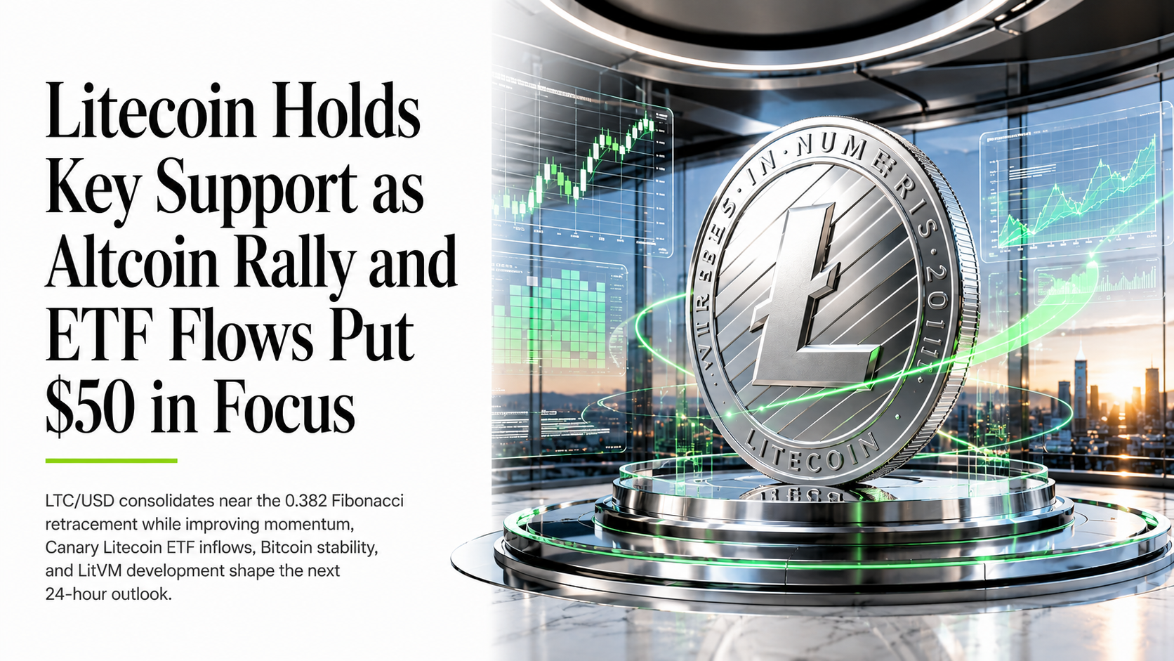 Litecoin Holds Key Support as