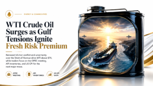 WTI Crude Oil Surges as Gulf