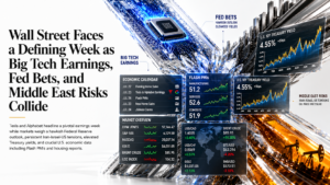 Week Ahead: Big Tech Earnings Collide With a Hawkish Fed Repricing and an Unresolved Iran-Israel-US Conflict, 20–24 July 2026 | U.S. Session – Weekly Analysis | 20–24 July 2026