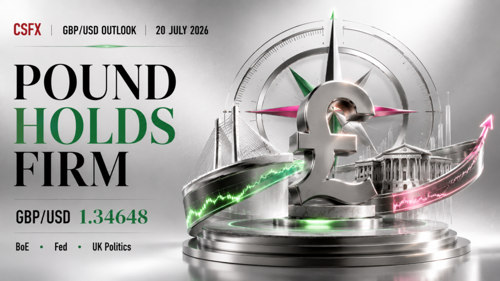 GBPUSD Market Outlook Today | British Pound Technical Setup, Burnham Cabinet Reveal & BoE-Fed Rate Path | 20 July 2026