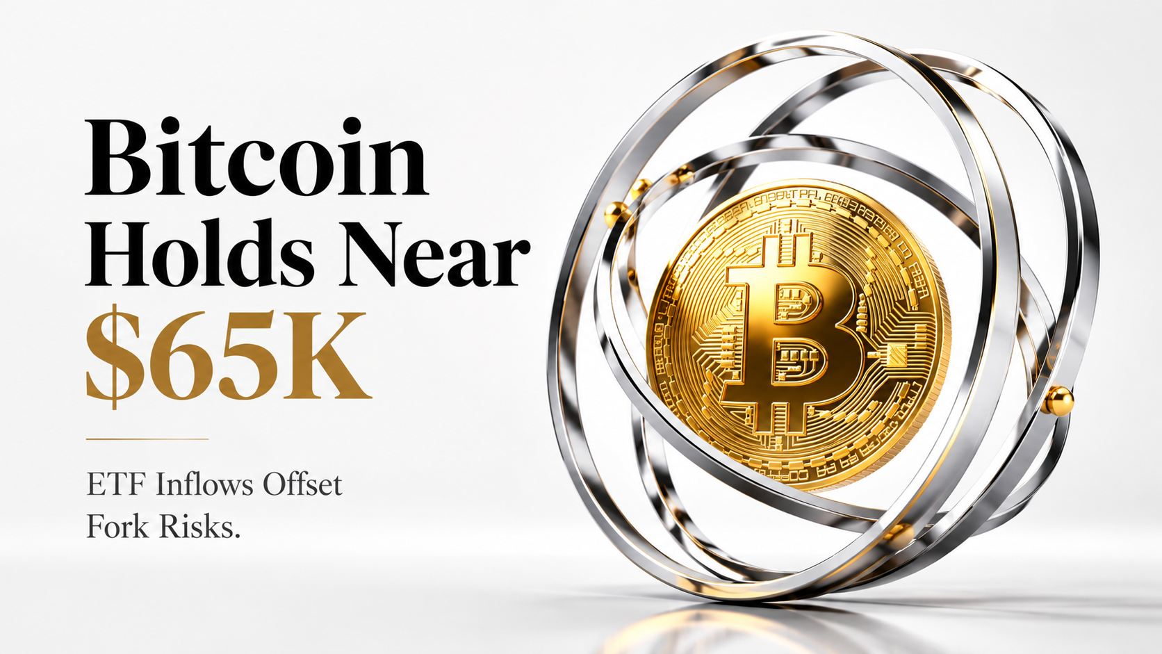 Bitcoin Holds Near 65
