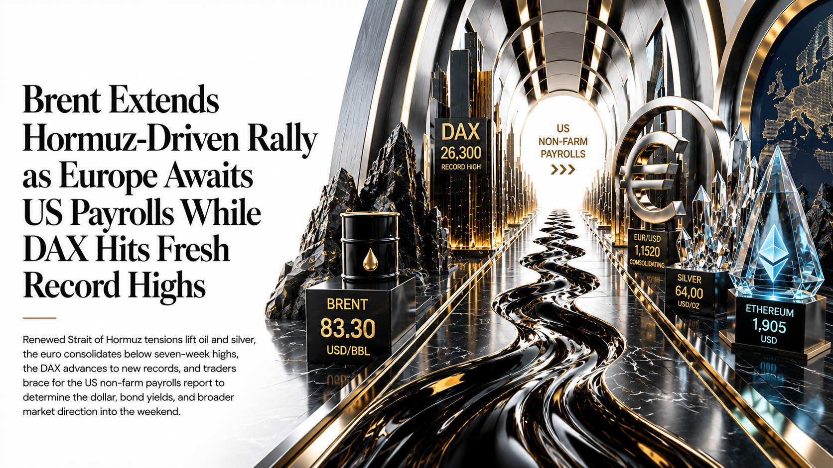 Brent Rally Meets Market Milestones