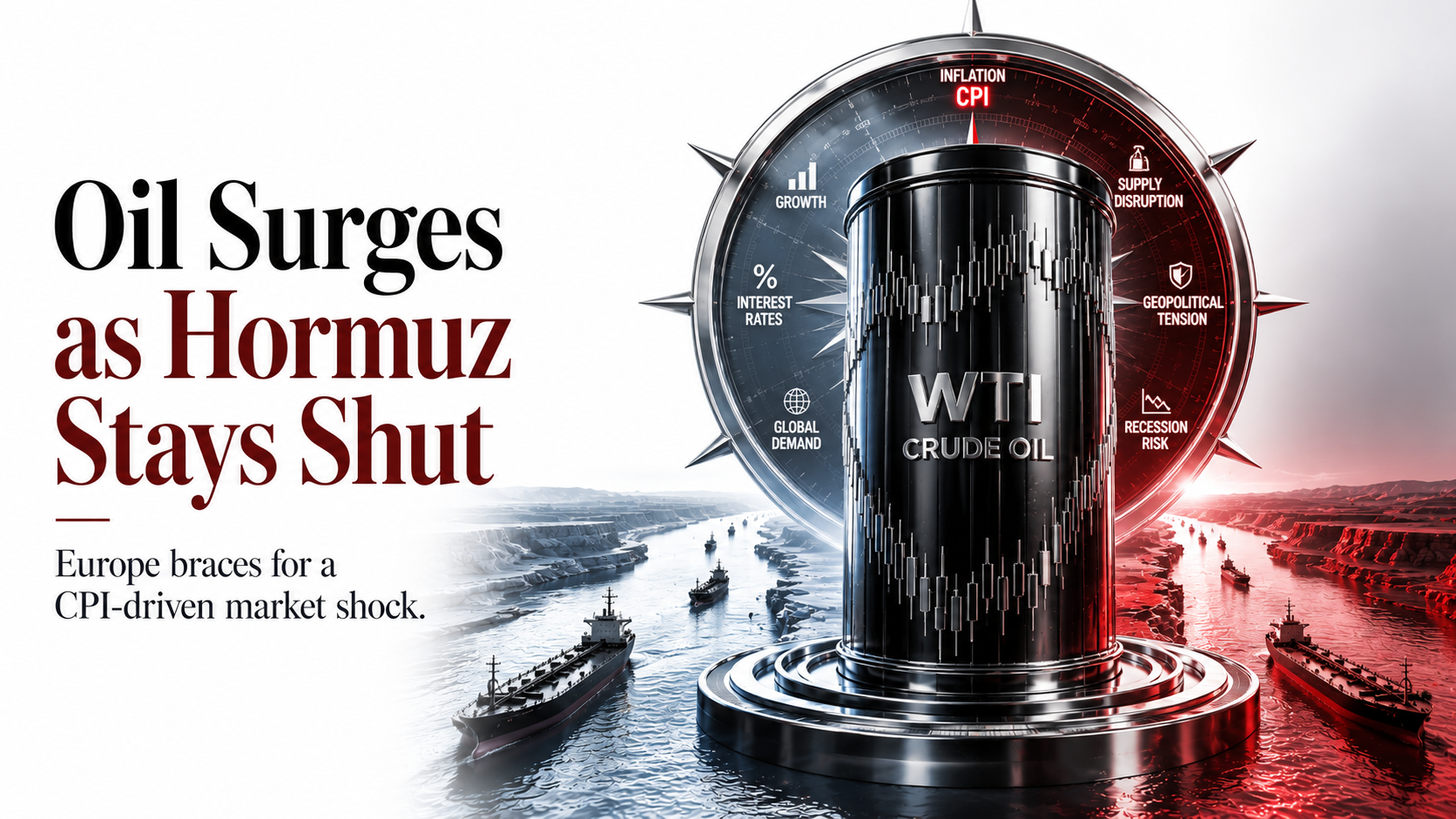 Oil Surges Through Hormuz Crisis
